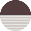 4559-1016 - Chocolat / blanc